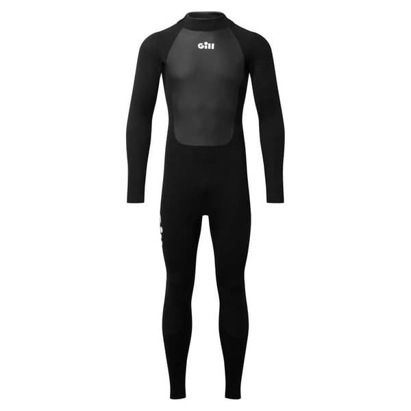 Gill Takana Vetoketjullinen Puku Pursuit 4/3 Mm Musta 8-9 Years