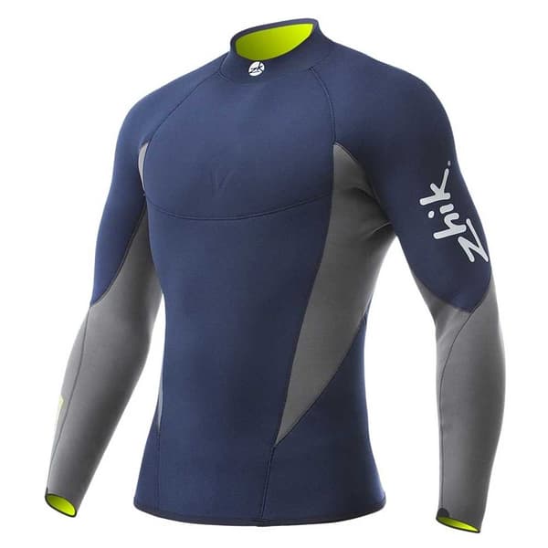Zhik Långärmad T-shirt I Neopren Superwarm® V Blå S Man