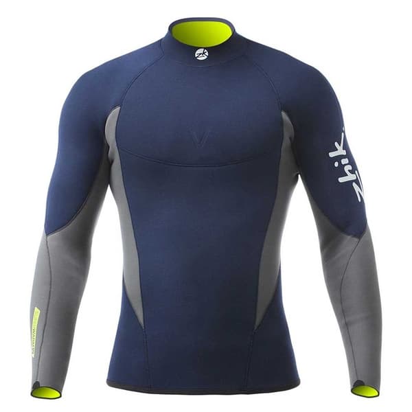 Zhik Långärmad T-shirt I Neopren Superwarm® V Blå S Man