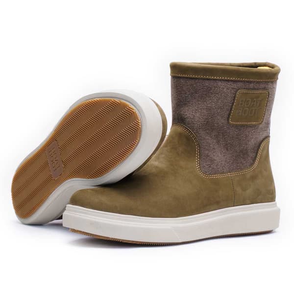 Boat Boot StÖvlar Canvas Lowcut Grönt EU 43 Kvinna
