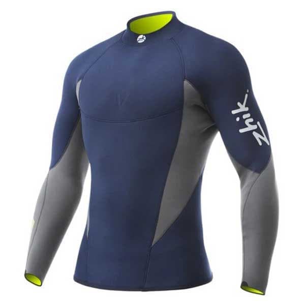 Zhik Långärmad T-shirt I Neopren Superwarm® V Blå L Man