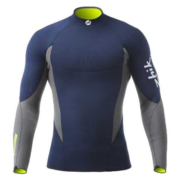 Zhik Långärmad T-shirt I Neopren Superwarm® V Blå L Man