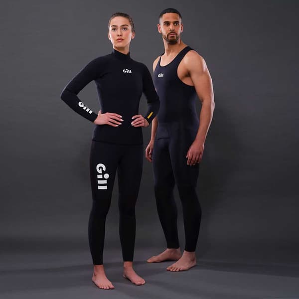 Gill Zentherm 2.0 Long John Puku Musta 2XL Mies