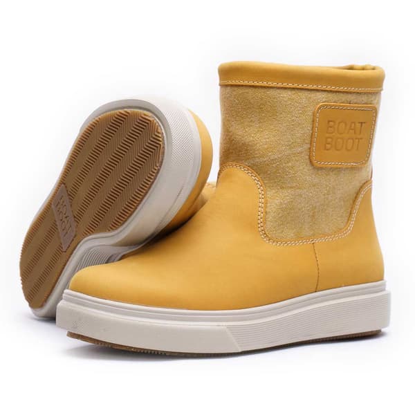 Boat Boot Canvas Lowcut Saappaat Keltainen EU 37 Nainen