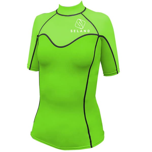Seland Elastan Uv-skyddande T-shirt Med Korta ärmar Grönt XL Kvinna