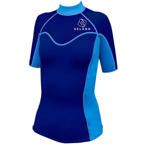 Seland Elastan Uv-skyddande T-shirt Med Korta ärmar Blå XS Kvinna