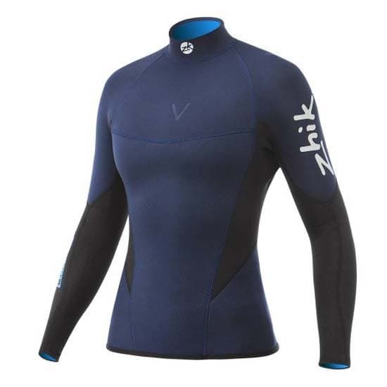 Zhik Microfleece Uv-suojattu Pitkähihainen T-paita Sininen M Nainen