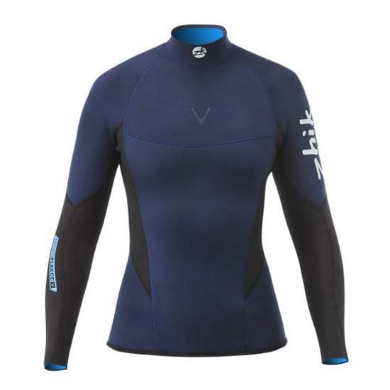 Zhik Microfleece Uv-suojattu Pitkähihainen T-paita Sininen M Nainen