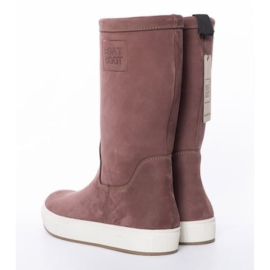 Boat Boot None Lace Leather Stövlar Röd EU 40 Kvinna