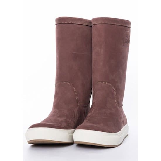 Boat Boot None Lace Leather Stövlar Röd EU 40 Kvinna