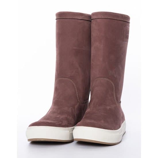 Boat Boot None Lace Leather Stövlar Röd EU 40 Kvinna
