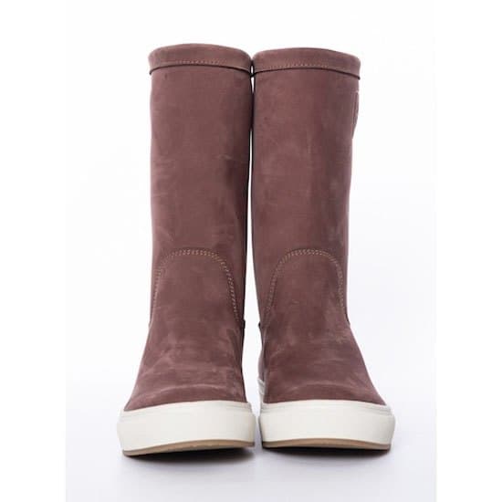 Boat Boot None Lace Leather Stövlar Röd EU 40 Kvinna