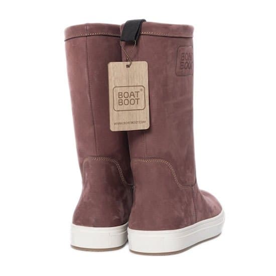 Boat Boot None Lace Leather Stövlar Röd EU 40 Kvinna
