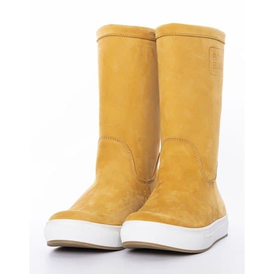 Boat Boot None Lace Leather Stövlar Gul EU 45 Kvinna