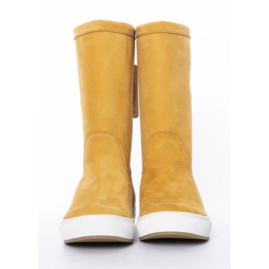 Boat Boot None Lace Leather Stövlar Gul EU 45 Kvinna