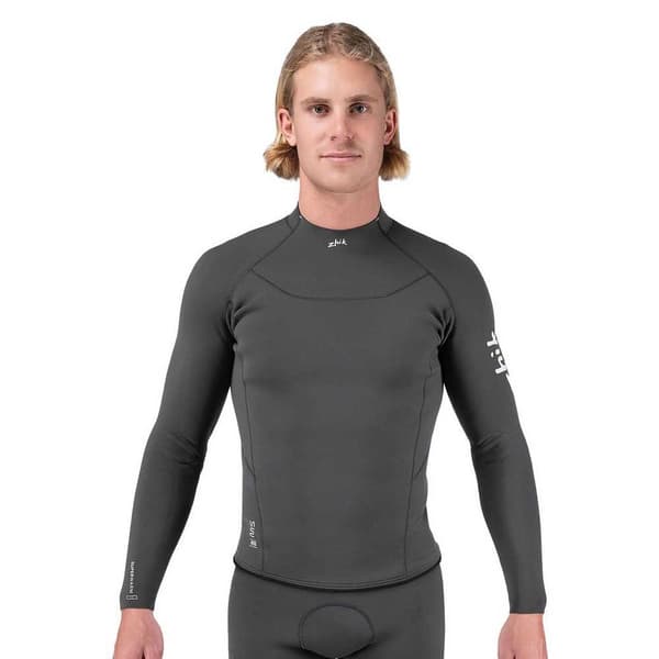 Zhik Superwarm Uv-skyddande Långärmad T-shirt Grå XL Man