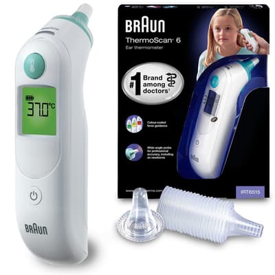 Braun ThermoScan 6 with Age Precisioned IRT6515NOEE