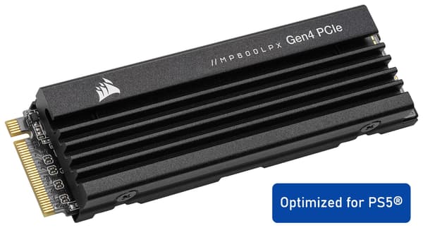 CORSAIR MP600 4TB LPX PCIe Gen4 x4 NVMe M.2 SSD
