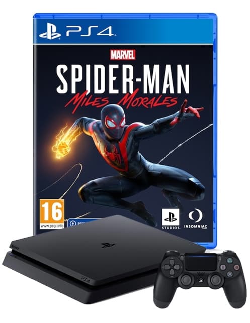 Playstation 4 Slim 500GB + Spiderman Miles Morales