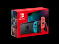 Miniatyrbild 1 av 4: Nintendo Switch (Neon Blue/Neon Red Joy-Con)