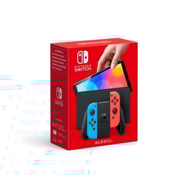 Nintendo Switch – OLED Model (Neon blue/Neon red Joy-Con)