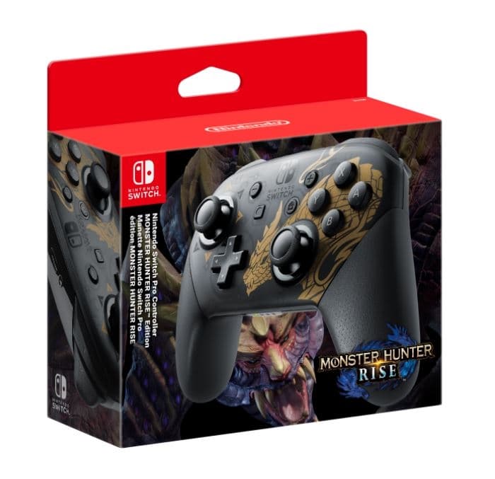 Pro Controller Monster Hunter Rise Edition