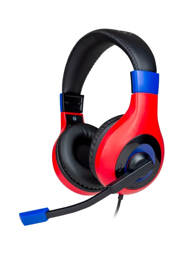 Big Ben Wired Stereo Headset - Blue and Red