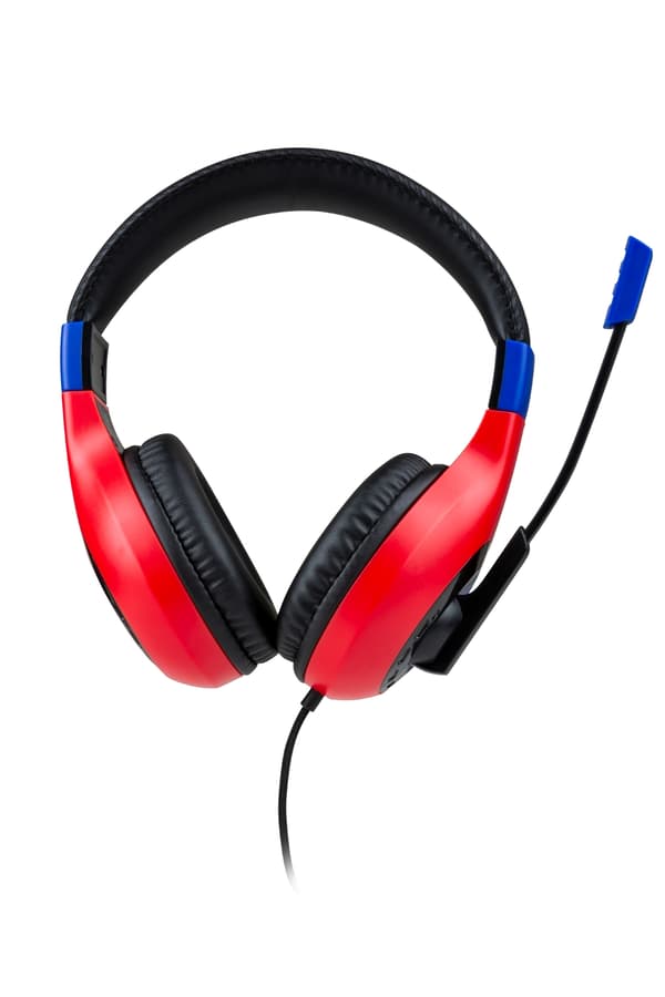 Big Ben Wired Stereo Headset - Blue and Red