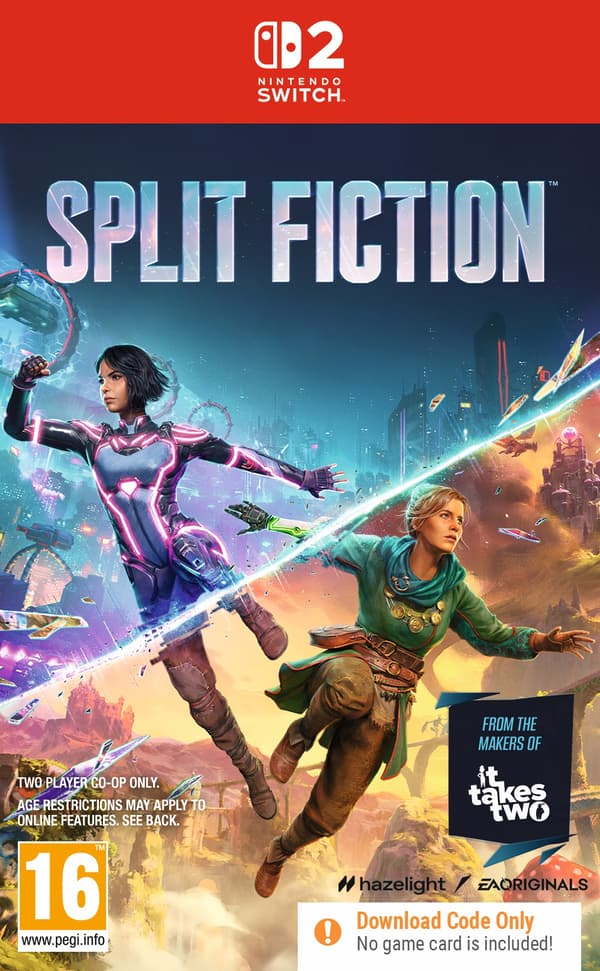SPLIT FICTION - Code in box (Switch 2)