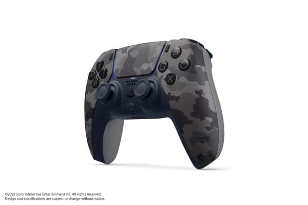 Playstation 5 DualSense Controller Grey Camouflage