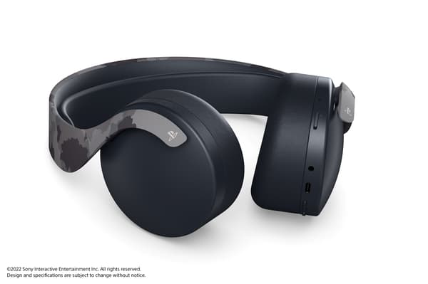 Playstation 5 Pulse 3D Grey Camouflage Wireless Headset