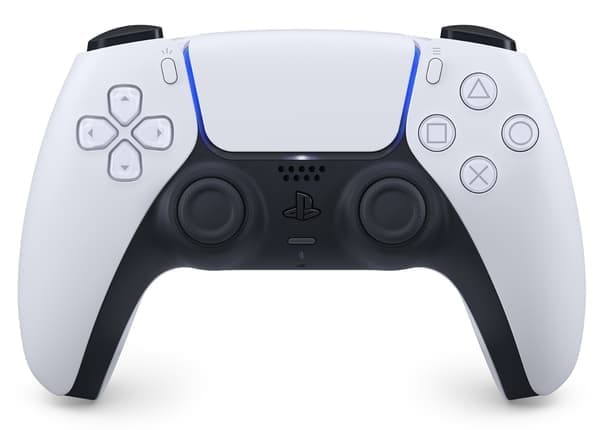 Sony PlayStation 5 (PS5) DualSense Trådlös Handkontroll (vit)