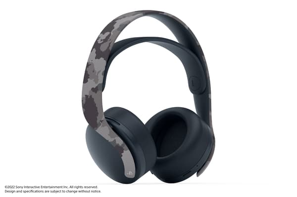 Playstation 5 Pulse 3D Grey Camouflage Wireless Headset