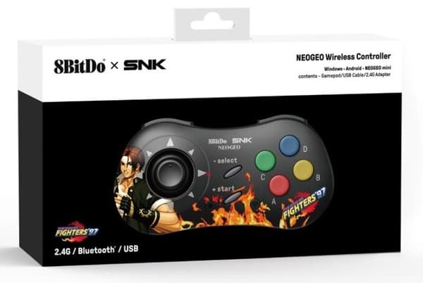 8BitDo NEOGEO Wireless Pad Kyo Kusanagi