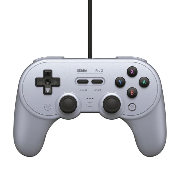 8BitDo Pro2 Wired Gamepad Grey Ed.