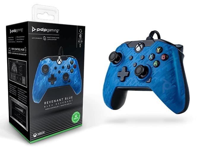 PDP Gaming Wired Controller - Revenant Blue
