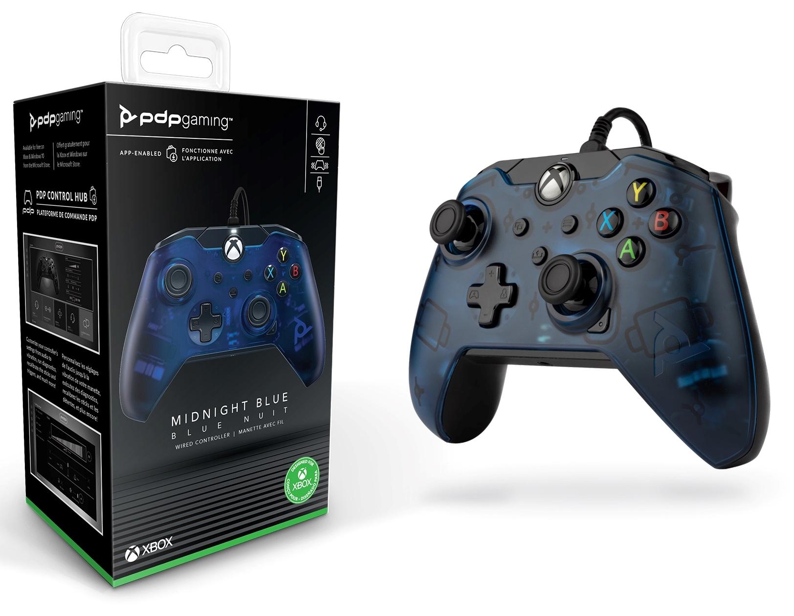 PDP Gaming Wired Controller - Midnight Blue