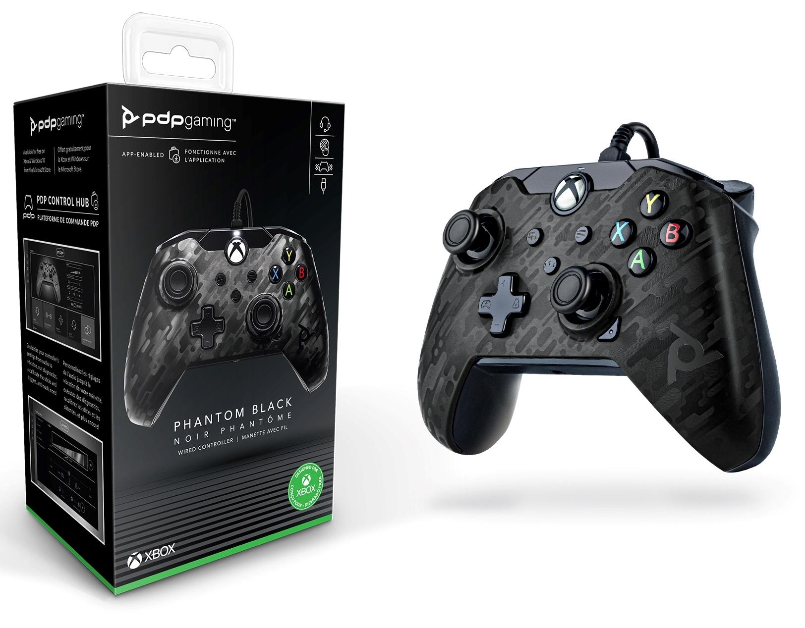 PDP Gaming Wired Controller - Phantom Black