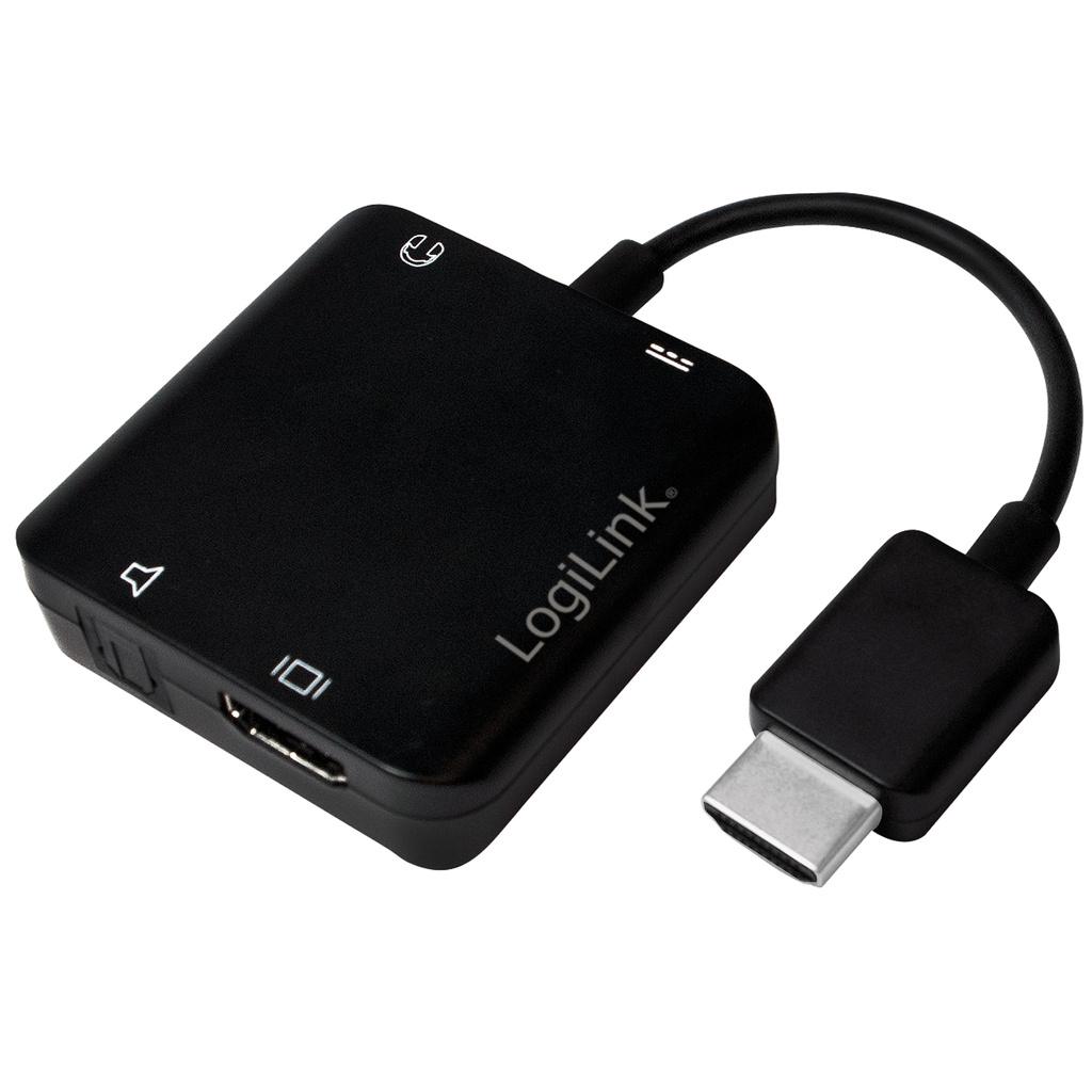 LogiLink HDMI Audio Extractor 4Kx2K 2CH/5.1CH SPDIF