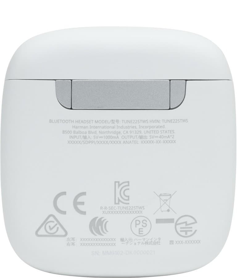 JBL Tune 225 True Wireless White