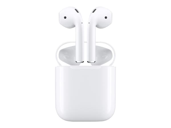 Apple AirPods (2nd Generation) Wireless In-ear med trådløst ladeetui