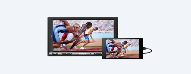 Sony XAV 2DIN 6,95 tum Weblink 2.0 Cast