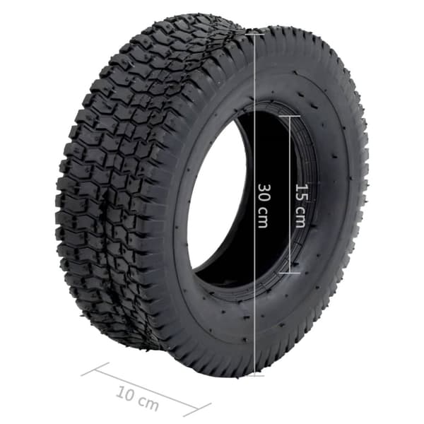 Däck till skottkärra 13x5.00-6 4PR gummi