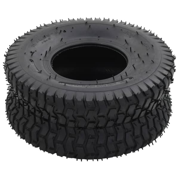 Däck och innerslang till säckkärra 4 delar 15x6.00-6 4PR gummi
