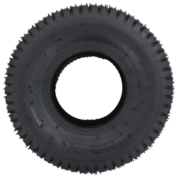 The Living Store trillebørsdæk 2 stk. 15 x 6.00-6 4PR gummi -  Trillebør – dele