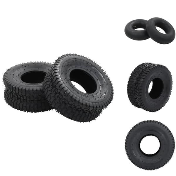 Kottikärryn osat - Living Kottikärryn rengas- ja sisäkumisarja 15x6.00-6 4PR 4PR kumi