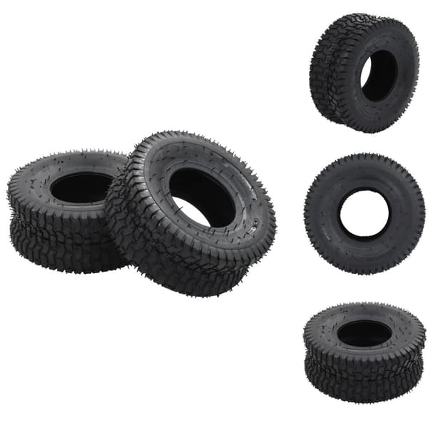 Delar till skottkärror - Living Däck till skottkärra 2 st 15x6.00-6 4PR gummi