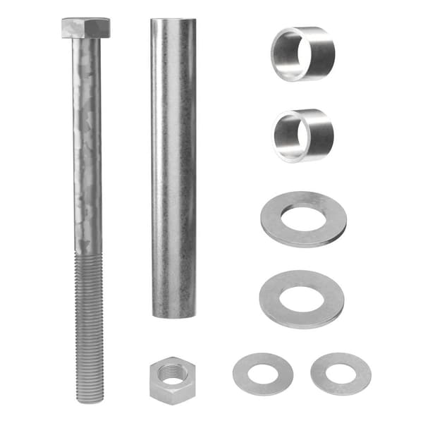 ECD Germany akseliin varten Schubkarrenrad pyörän - 19,7mm x 128 - teräs - Hub leveys 75mm - korkit - Sackkarrenrad pyörät Bollerwagen