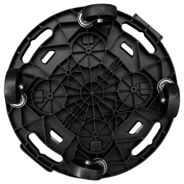 vidaXL plantevogn med hjul 40 cm i diameter 275 kg sort