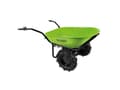 Miniatyrbild 1 av 4: Zipper ZI-EWB260, Electric garden cart, 2 hjul, Uppblåsbara däck, Svart, Grön, 100 l, 260 kg